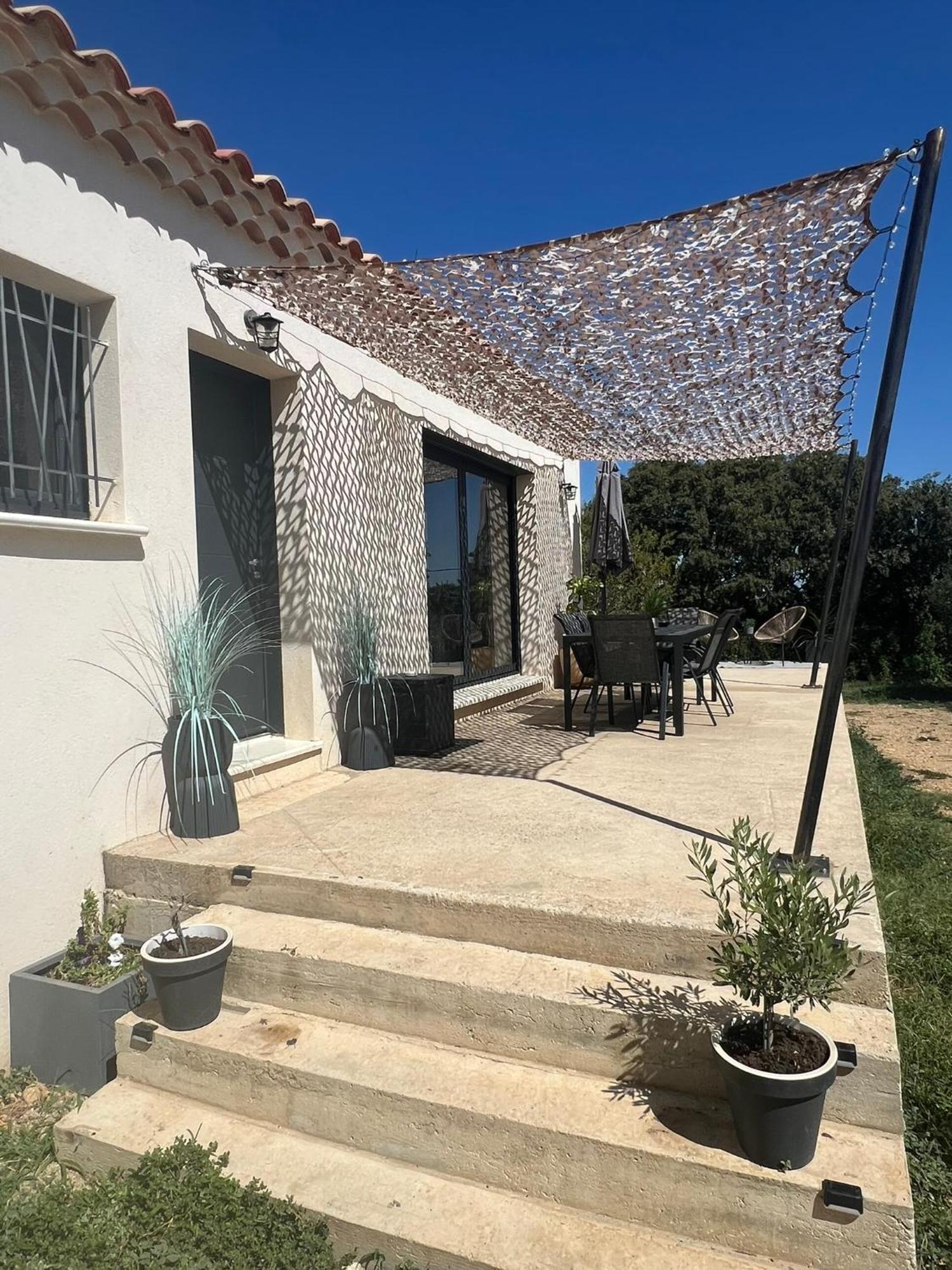 Sernhac Agreable Villa Recente Au Coeur D'Un Charmant Petit Village מראה חיצוני תמונה